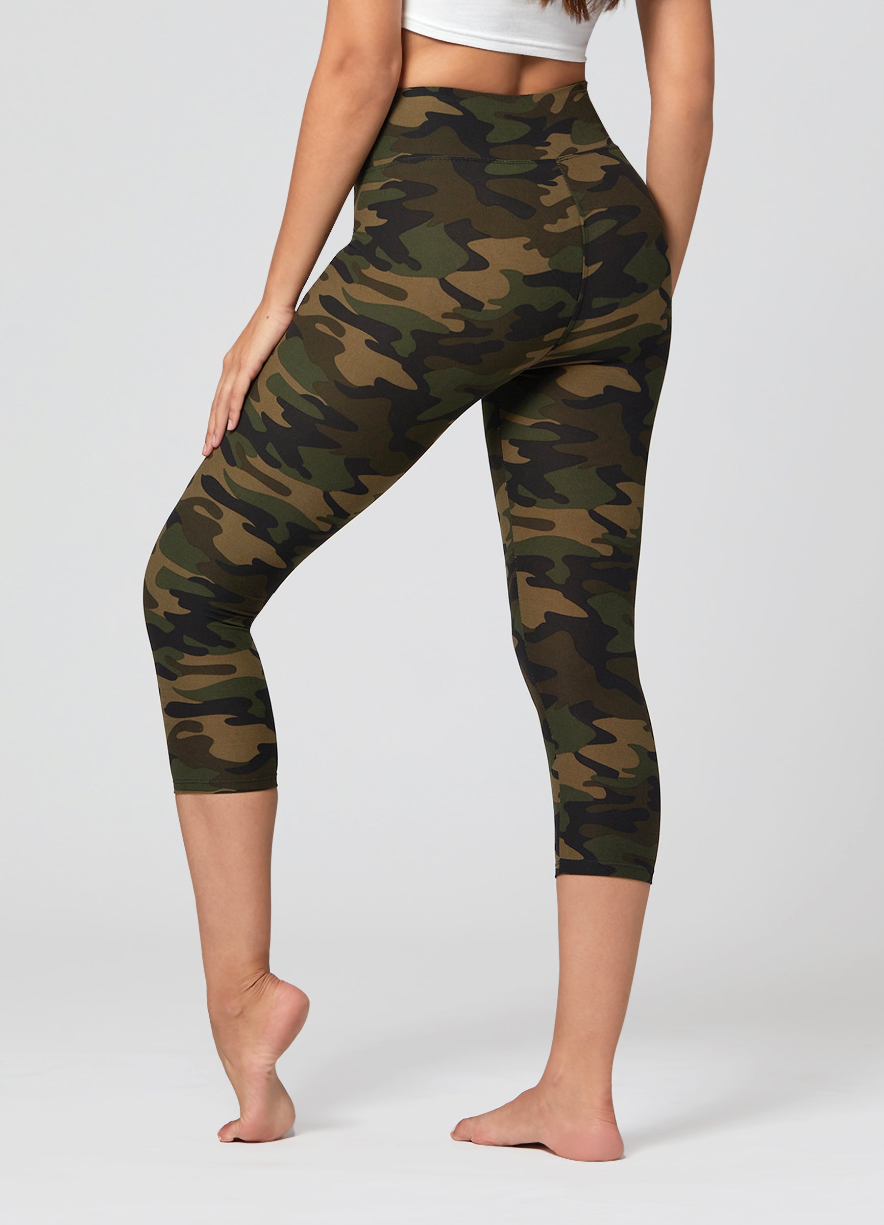 Chloe Ultra Soft 3" High Waist Capri Leggings - AWOL
