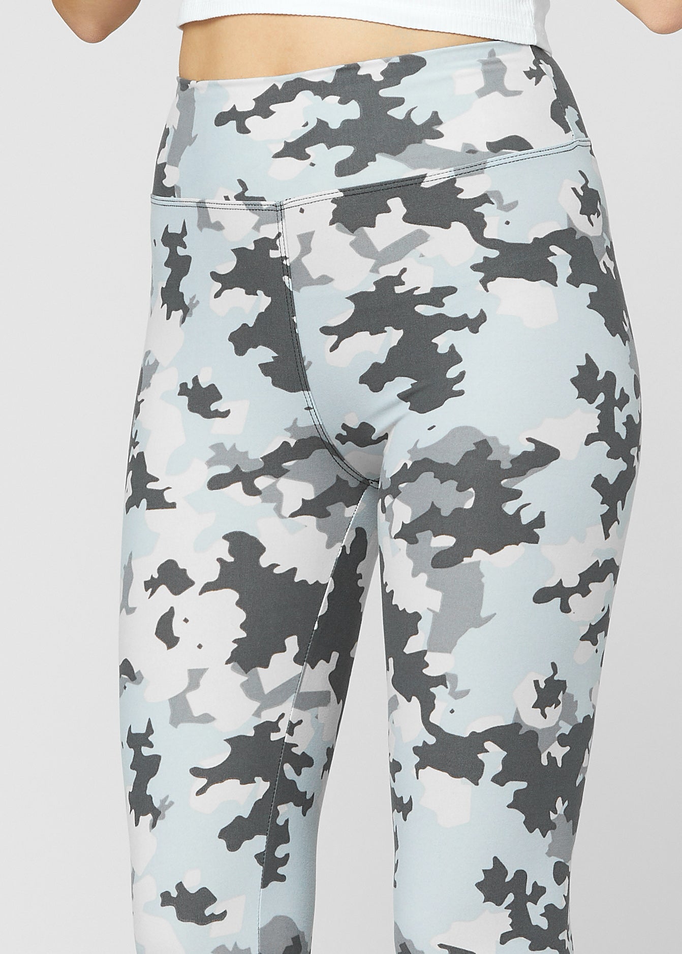Chloe Ultra Soft 3" High Waist Leggings - Peek-a-boo