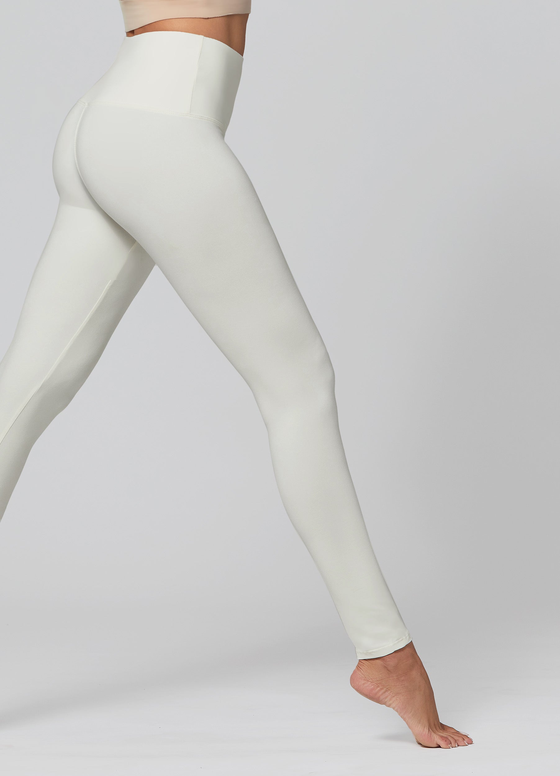 Ivy Ultra Soft High Rise Leggings - Off White