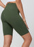 Ivy Super Ultra Soft High Waisted Yoga Shorts - Army Green