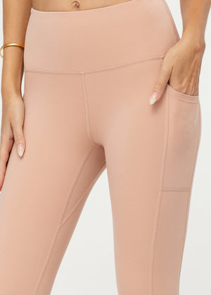 Aeraflex High-Rise 7/8 Length Leggings with a 25" Inseam - Sienna