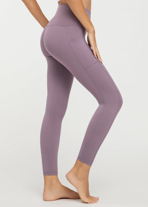 Aeraflex High-Rise 7/8 Length Leggings with a 25" Inseam - Lavender