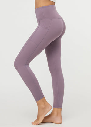 Aeraflex High-Rise 7/8 Length Leggings with a 25" Inseam - Lavender
