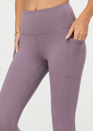 Aeraflex High-Rise 7/8 Length Leggings with a 25" Inseam - Lavender