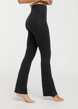 Aeraflex High-Rise Flared Yoga Pants - Black