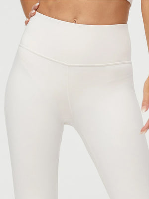 Aeraflex High-Rise Flared Yoga Pants - Off White