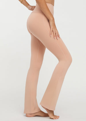 Aeraflex High-Rise Flared Yoga Pants - Sienna