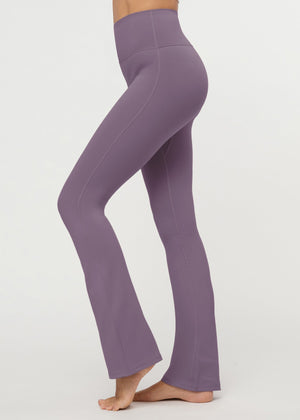 Aeraflex High-Rise Flared Yoga Pants - Lavender