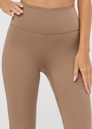 Aeraflex High-Rise Flared Yoga Pants - Mocha