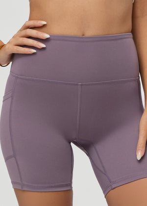 Aeraflex High-Rise Active Biker Short - Lavender