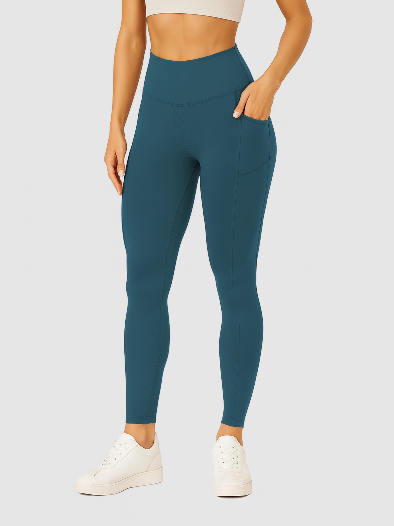 Aeraflex High-Rise 7/8 Length Leggings with a 25" Inseam - Sienna