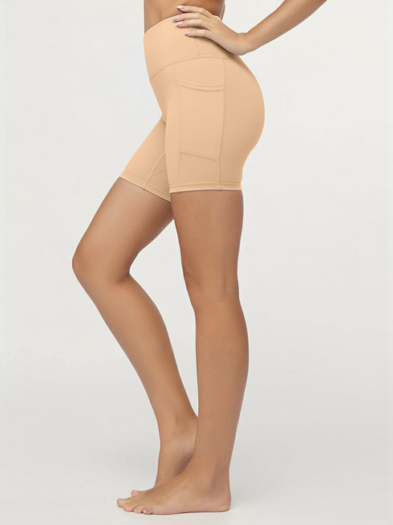 Aeraflex High-Rise Active Biker Short - Nude