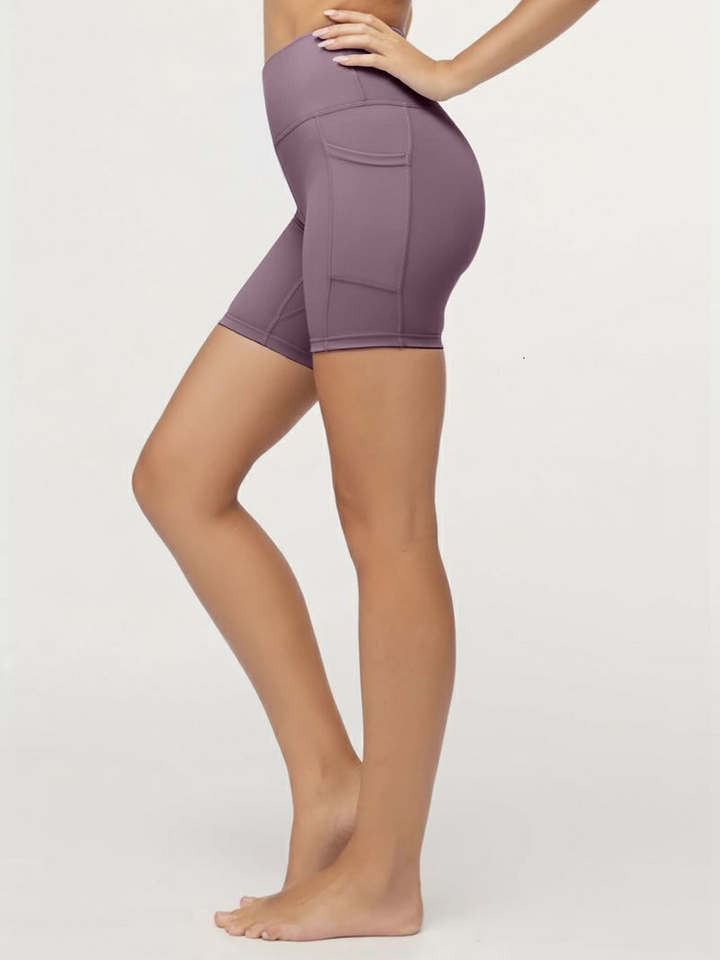 Aeraflex High-Rise Active Biker Short - Lavender