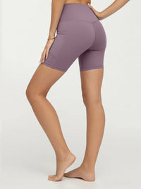 Aeraflex High-Rise Active Biker Short - Lavender
