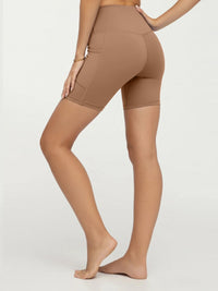 Aeraflex High-Rise Active Biker Short - Mocha