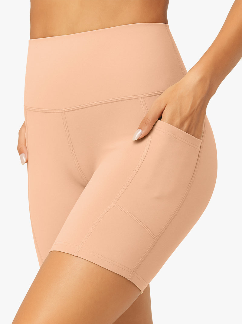 Aeraflex High-Rise Active Biker Short - Sienna