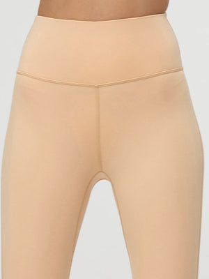 Aeraflex High-Rise Flared Yoga Pants - Khaki