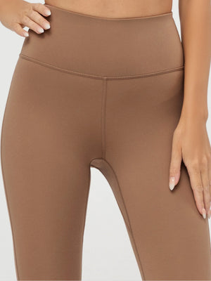 Aeraflex High-Rise Flared Yoga Pants - Mocha