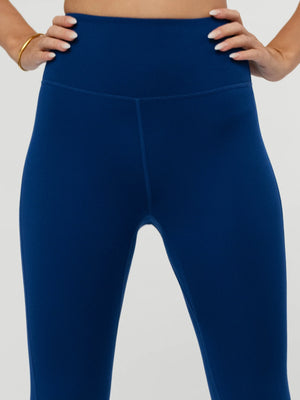 Aeraflex High-Rise Flared Yoga Pants - Royal Blue