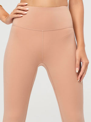 Aeraflex High-Rise Flared Yoga Pants - Sienna
