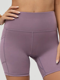 Aeraflex High-Rise Active Biker Short - Lavender