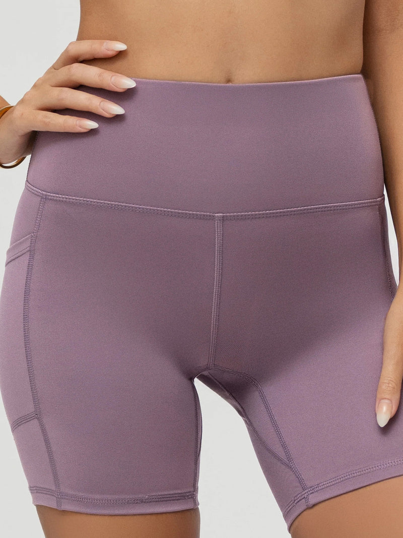 Aeraflex High-Rise Active Biker Short - Lavender