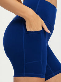Aeraflex High-Rise Active Biker Short - Royal Blue
