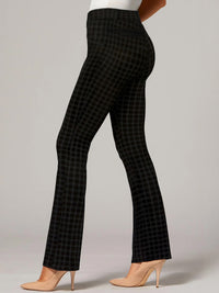 Uplift High-Rise Bootcut Stretch Slacks with Pockets - Book Smart