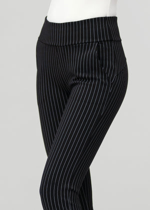 Lift Ponte Knit Flared Dress Pants with Pockets - All Pinned Up