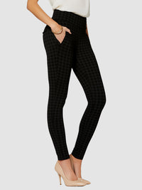 Innovate High-Rise Slim Stretch Slacks with Pockets - Book Smart