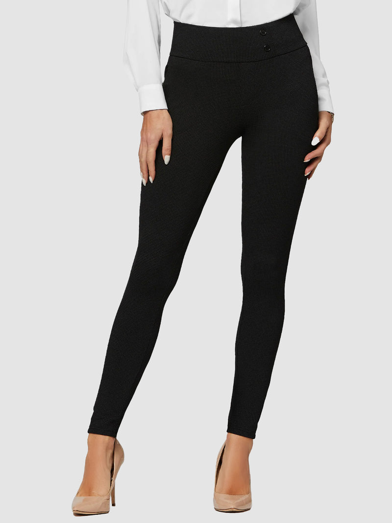 Innovate High-Rise Slim Stretch Slacks with Pockets - Practically Posh