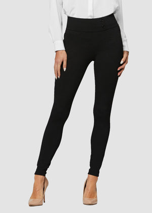 Innovate High-Rise Slim Stretch Slacks with Pockets - Practically Posh