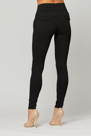 Innovate High-Rise Slim Stretch Slacks with Pockets - Practically Posh