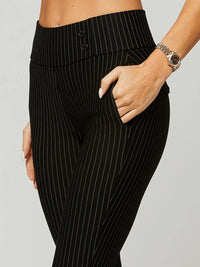 Innovate High-Rise Slim Stretch Slacks with Pockets - All Pinned Up