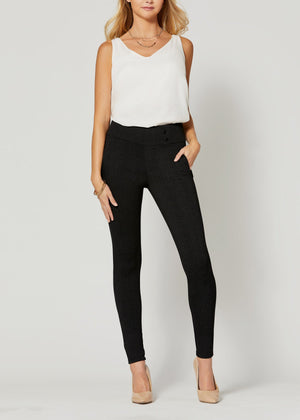 Innovate High-Rise Slim Stretch Slacks with Pockets - High Class