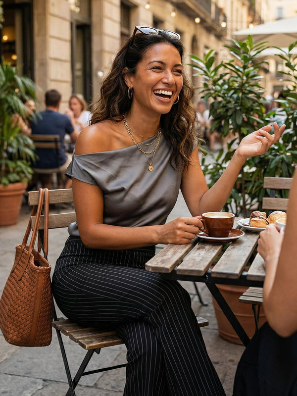 Uplift High-Rise Bootcut Stretch Slacks with Pockets - All Pinned Up