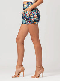 Emma Ultra Soft High Waist Harem Shorts with Pockets - Bloomsfield