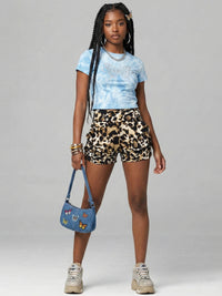 Emma Ultra Soft High Waist Harem Shorts with Pockets - Speedy