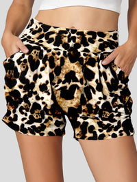 Emma Ultra Soft High Waist Harem Shorts with Pockets - Speedy