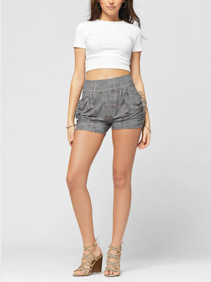 Emma Ultra Soft High Waist Harem Shorts with Pockets - Check on It