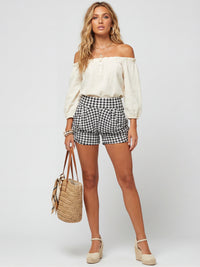 Emma Ultra Soft High Waist Harem Shorts with Pockets - Hound to Happen