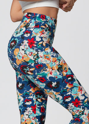 Chloe Ultra Soft 3" High Waist Capri Leggings - Bloomsfield