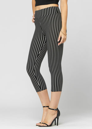 Chloe Ultra Soft 3" High Waist Capri Leggings - Out of Line