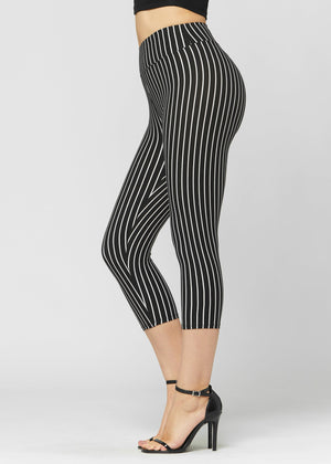 Chloe Ultra Soft 3" High Waist Capri Leggings - Out of Line