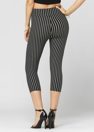 Chloe Ultra Soft 3" High Waist Capri Leggings - Out of Line