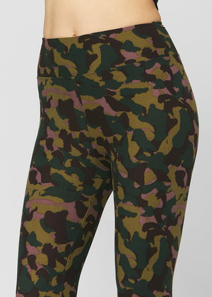 Chloe Ultra Soft 3" High Waist Capri Leggings - Dark Knight