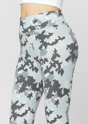 Chloe Ultra Soft 3" High Waist Capri Leggings - Peek-a-boo