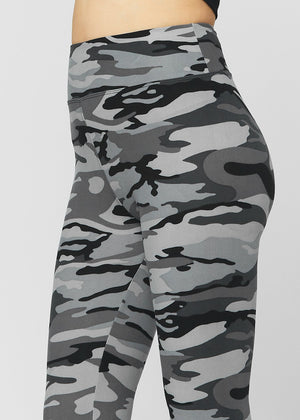 Chloe Ultra Soft 3" High Waist Leggings - In Plain Sight