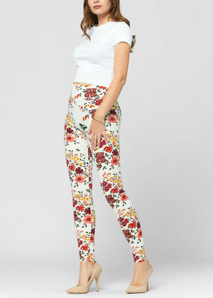 Chloe Ultra Soft 3" High Waist Leggings - Garden Party
