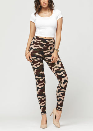 Chloe Ultra Soft 3" High Waist Leggings - Can't See Me